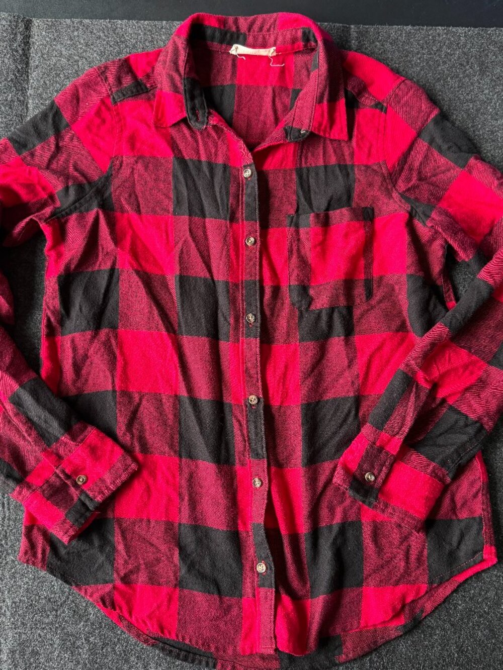Hollister Buffalo Plaid Flannel Small